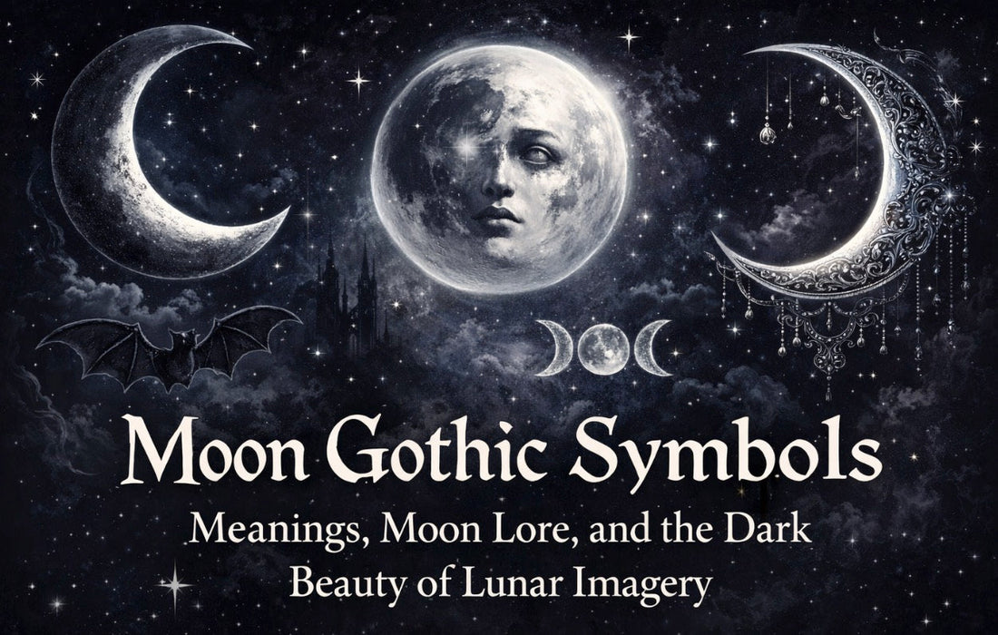 Moon Gothic Symbols: Meanings, Moon Lore, and the Dark Beauty of Lunar Imagery