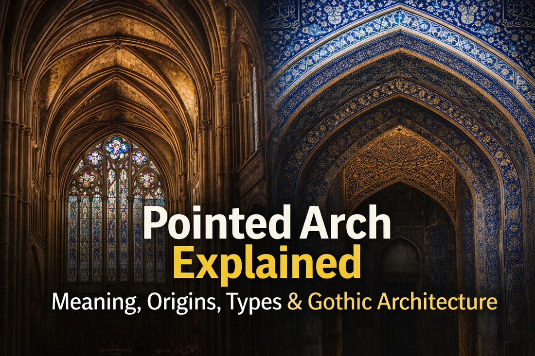 Pointed Arch Explained: Meaning, Origins, Types and Its Role in Gothic Architecture
