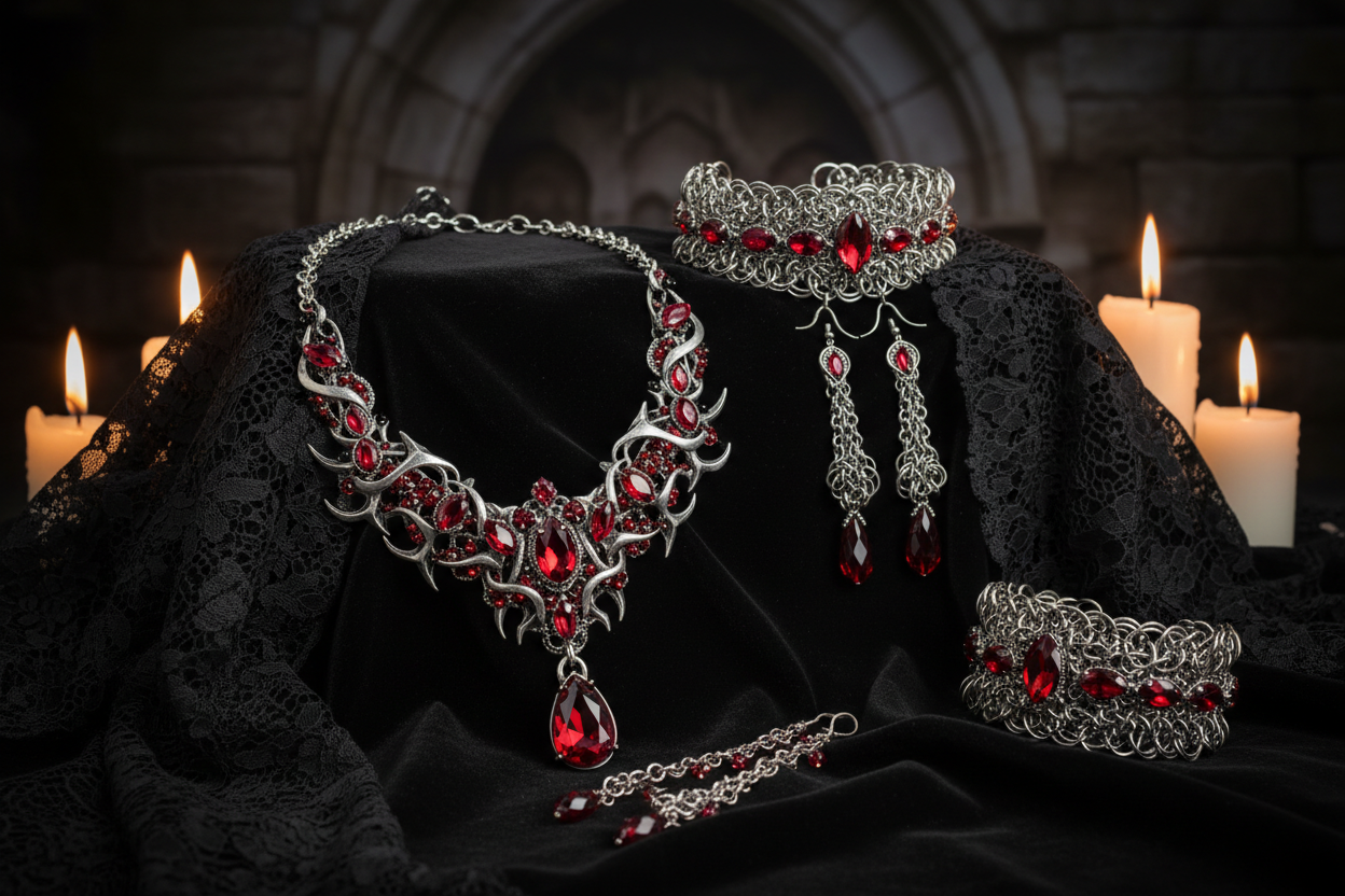 Dark Feminine Jewellery: How to Choose Gothic Pieces That Feel Powerful and Elegant