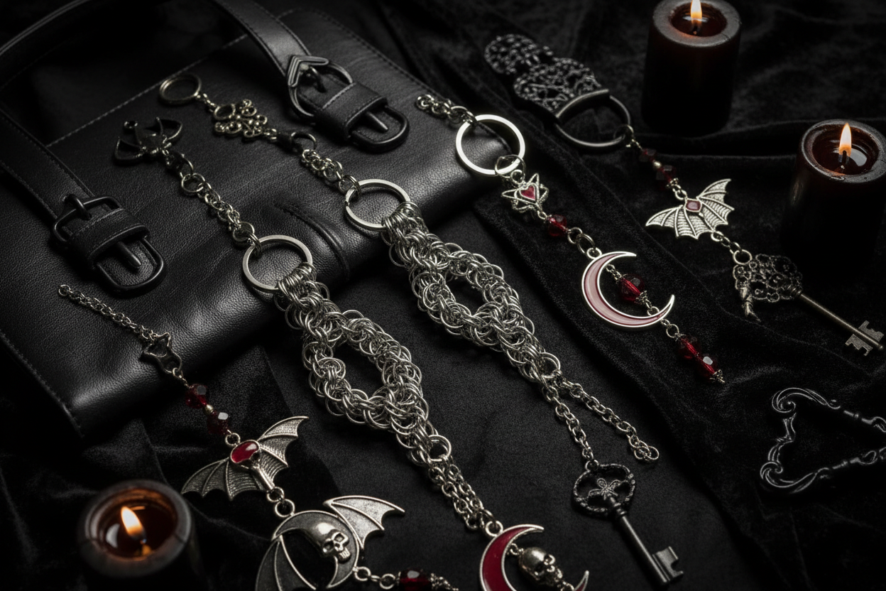 Gothic Keychains and Bag Charms: Small Accessories That Still Feel Personal