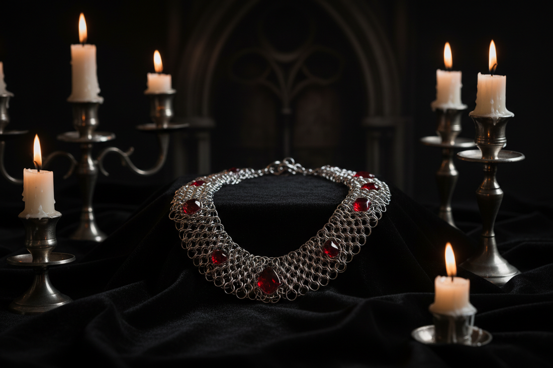 Why Chainmail Necklaces Are Becoming a Signature Gothic Accessory