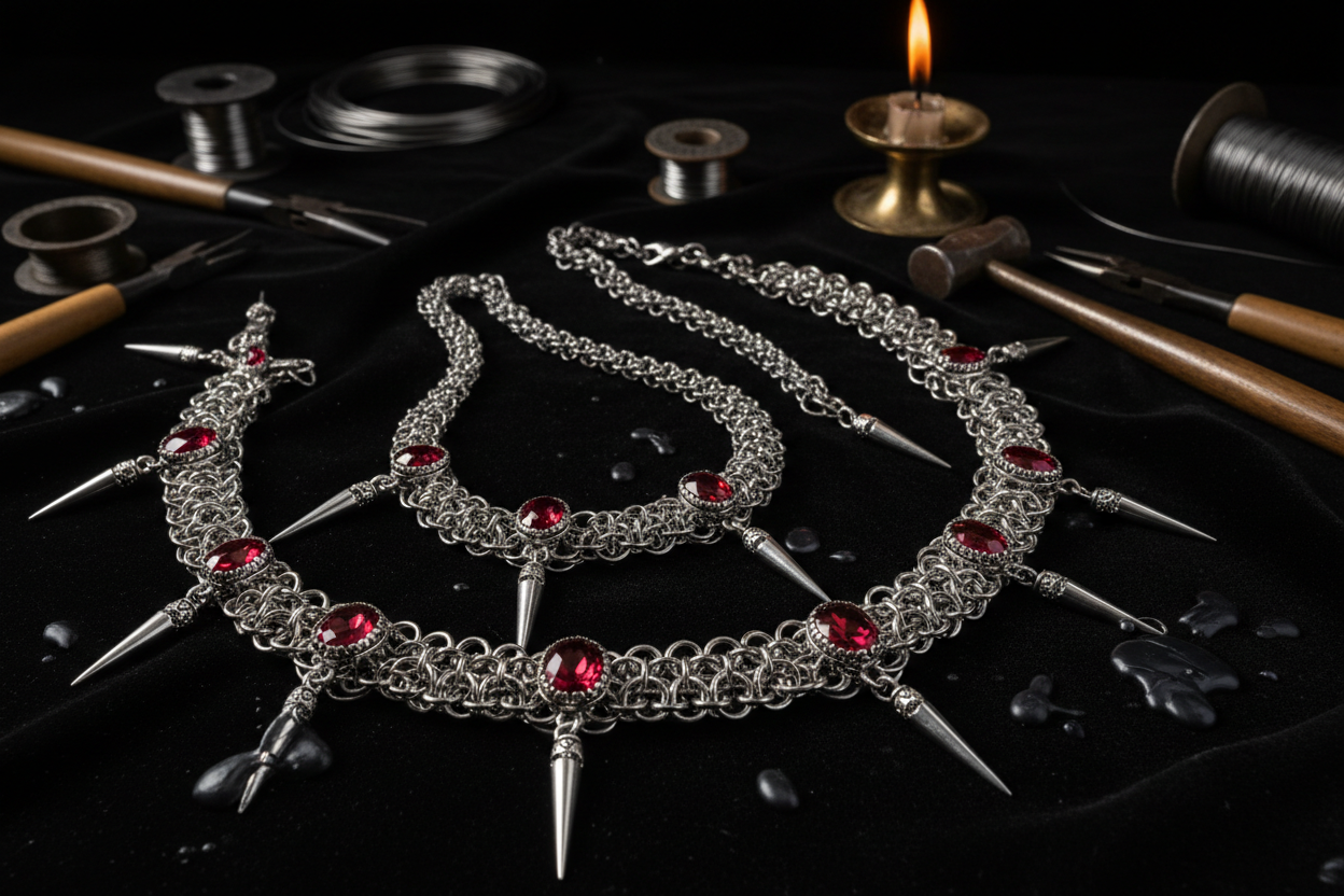 Handmade vs Mass-Produced Gothic Jewellery: What You Actually Pay For