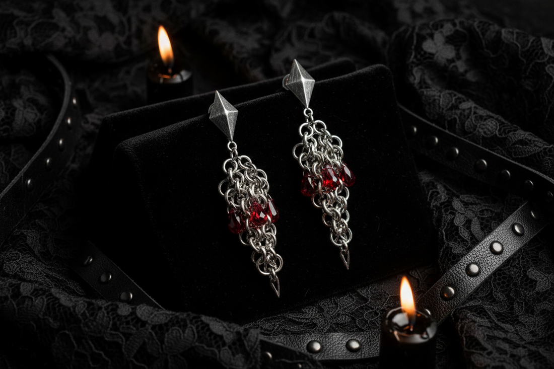 How to Style Gothic Chainmail Earrings Without Overpowering Your Outfit