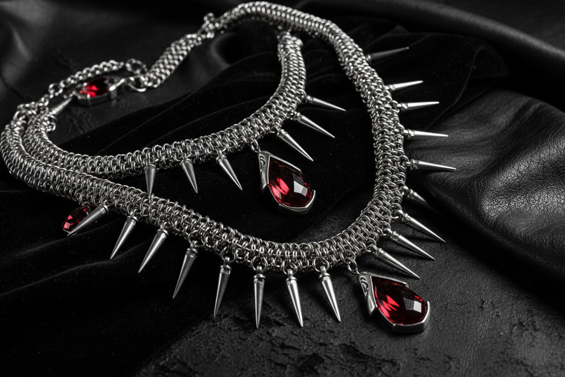 Why Stainless Steel Works So Well for Gothic Jewellery