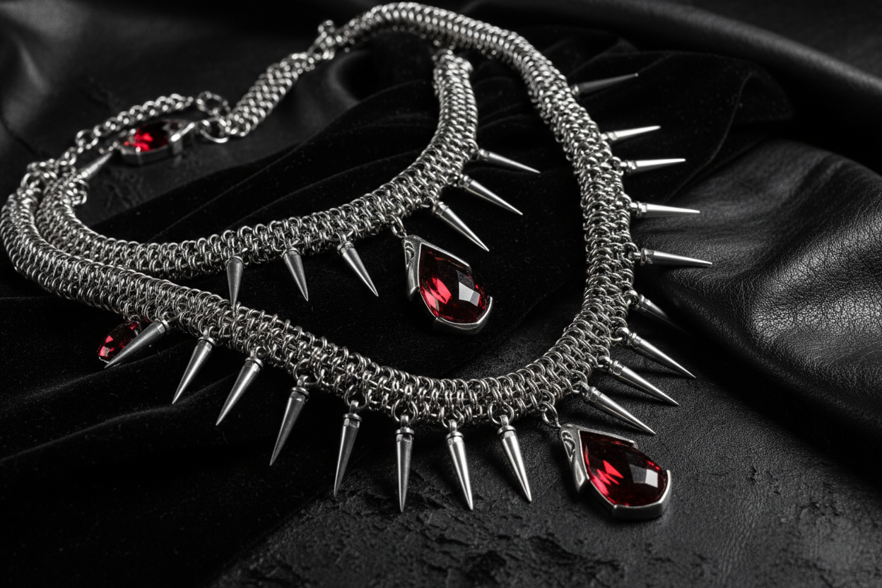 Why Stainless Steel Works So Well for Gothic Jewellery