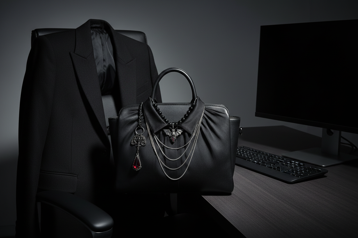 Corporate Goth Accessories: How to Keep It Dark but Office-Appropriate