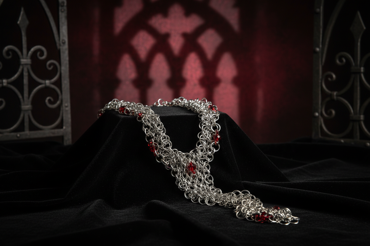Chainmail Choker: A Sharper Way to Wear Gothic Chainmail Jewellery