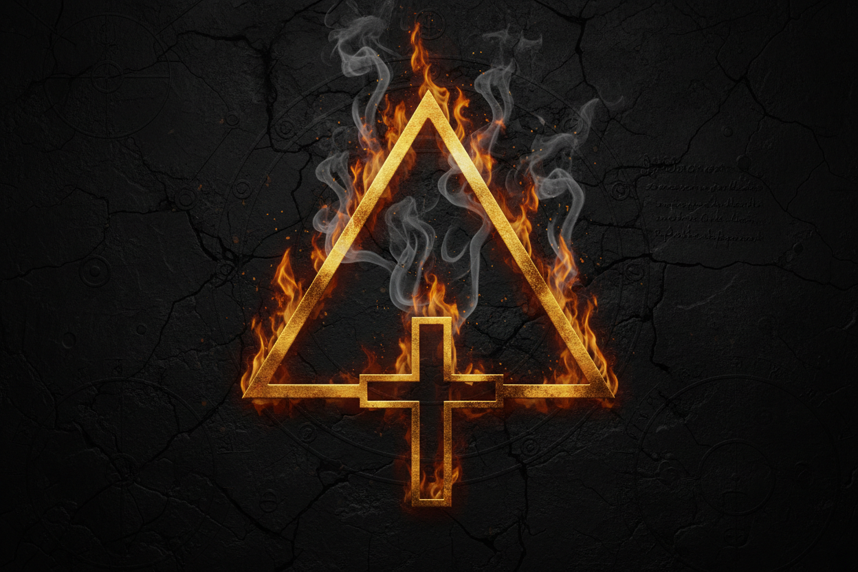 Brimstone Symbol Meaning and Why It Appears in Dark Aesthetic Design