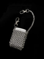 Medieval Chainmail Zippo Lighter Holder – Hand-Forged Metal Sleeve