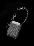 Medieval Chainmail Zippo Lighter Holder – Hand-Forged Metal Sleeve