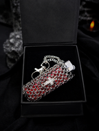 Crusader Chainmail Armour for Standard Lighter – Handmade Medieval Metal Case