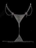 Gothic Chainmail Lingerie - Handmade Stainless Steel Chainmail Bikini Set