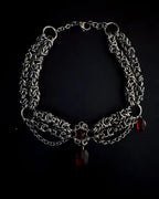 Byzantine Chain Woven Steel Choker
